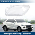 Headlight Lens Cover Front Left for Mercedes-Benz ML350 (2012–2015)