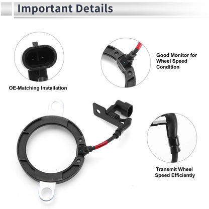ABS Wheel Speed Sensor No. 956813J000 for Kia Sorento (2011–2012) AWD