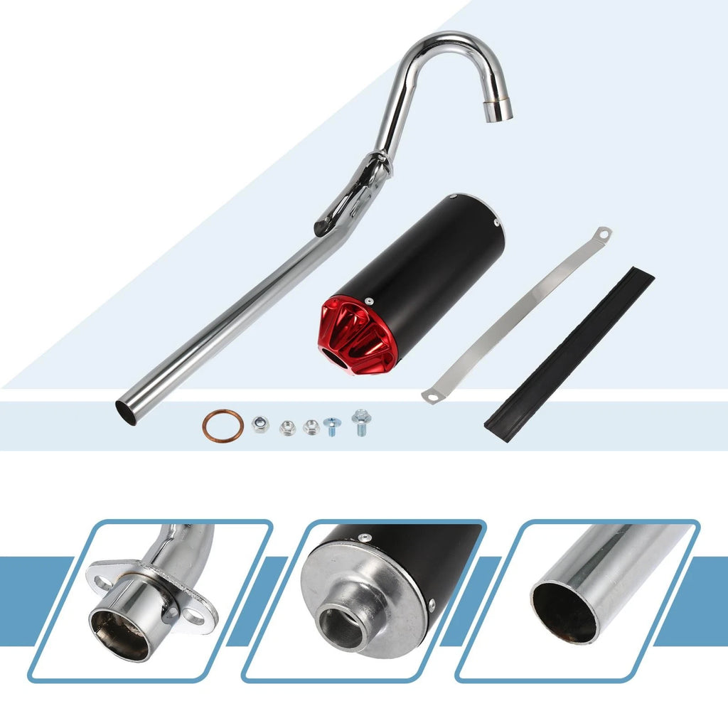 Muffler Exhaust Pipe System Kit for Honda CRF50 XR50 110cc 125cc