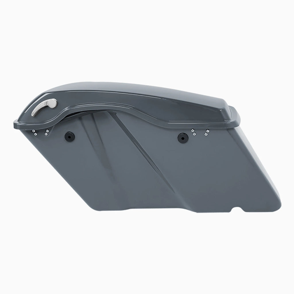 Hard Saddlebag for Harley Touring Electra Glide (2014–2024) Gunship Gray