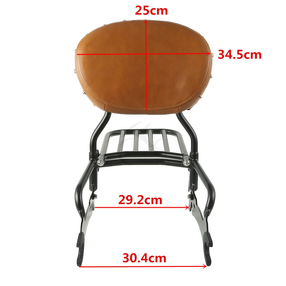 Backrest Sissy Bar Rack Mount Spools for Indian Chieftain Limited (2014–2022)