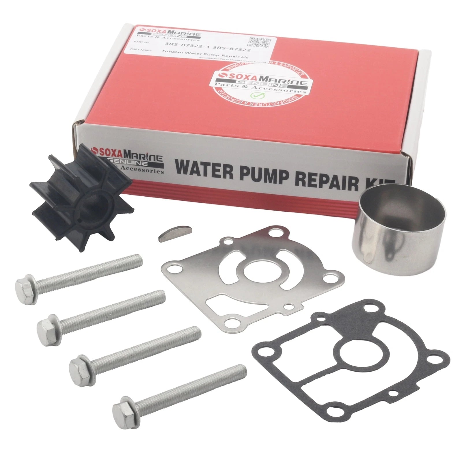 Water Pump Repair Service Kit for Nissan Tohatsu Outboard