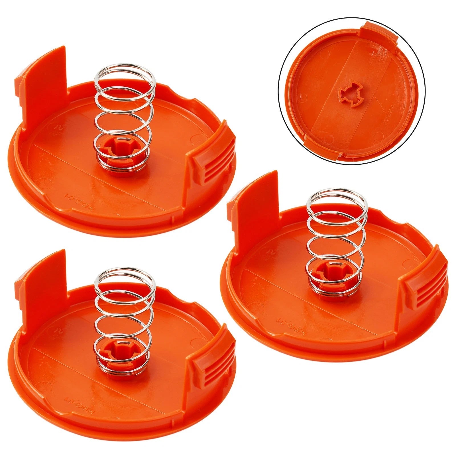 Lawn Mower Head Cap for Garden Power Tools (Plastic)