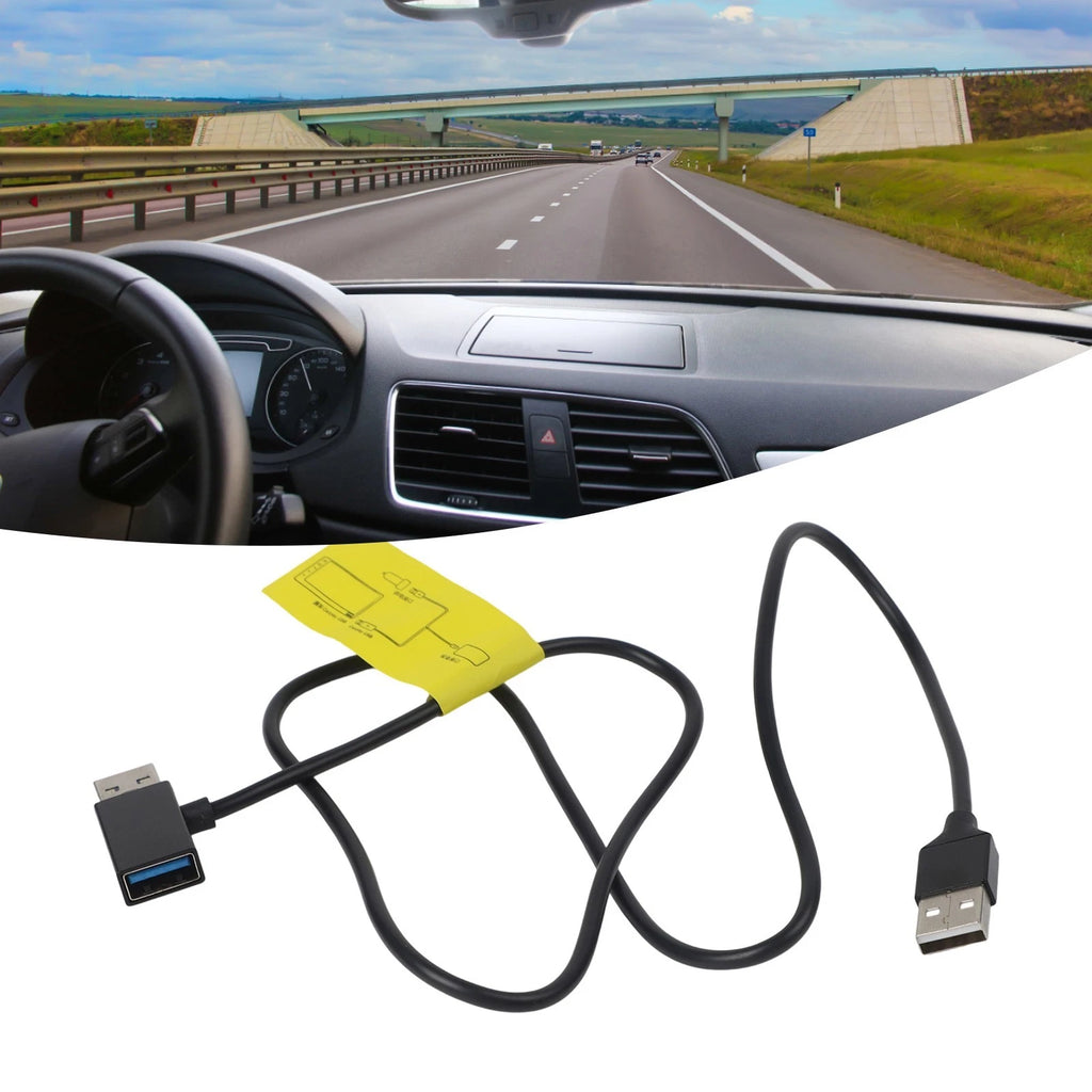 USB Adapter for Android Auto & CarPlay with Connection Harness Y-Cable