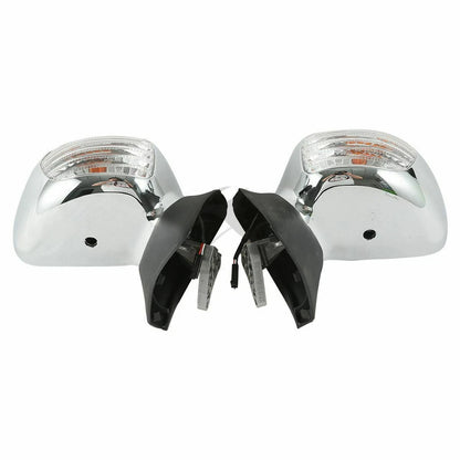 Clear Lens Chrome Rear View Mirrors for Honda Goldwing GL 1800 (2001–2017)