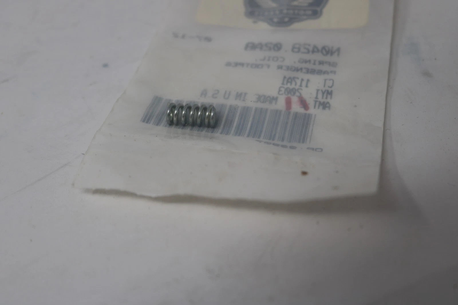 OEM Passenger Foot Peg Coil Spring for Buell (N0428.02A8)