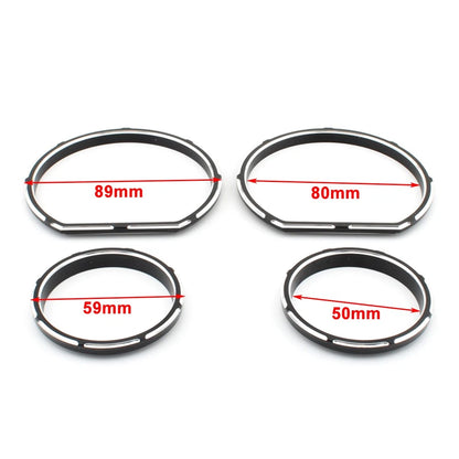 Instrument Board Gauge Bezel Kit for Harley Touring Electra Street Glide (2014–2023)