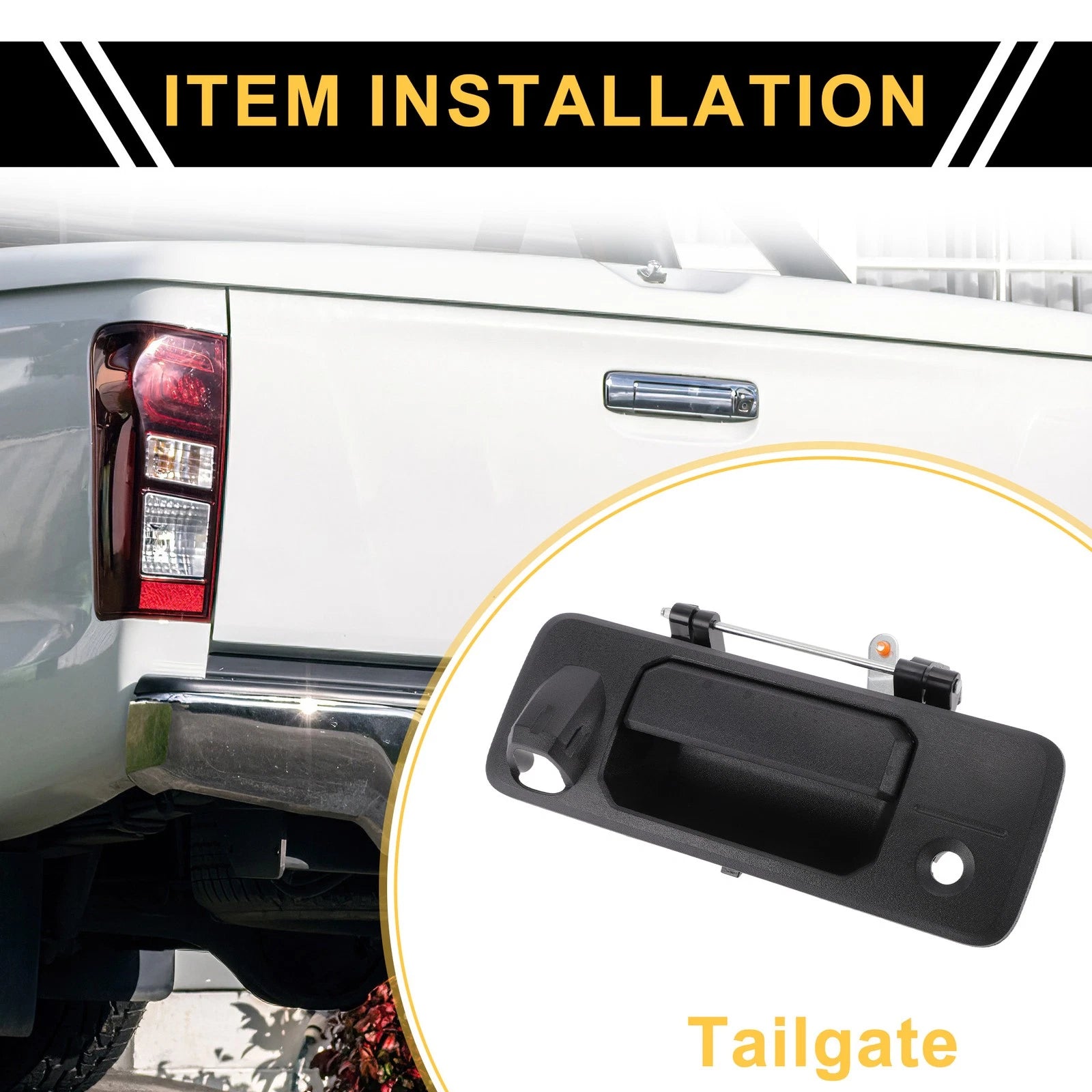 Liftgate Latch Tailgate Handle Replacement for Toyota Tundra (2014–2021)