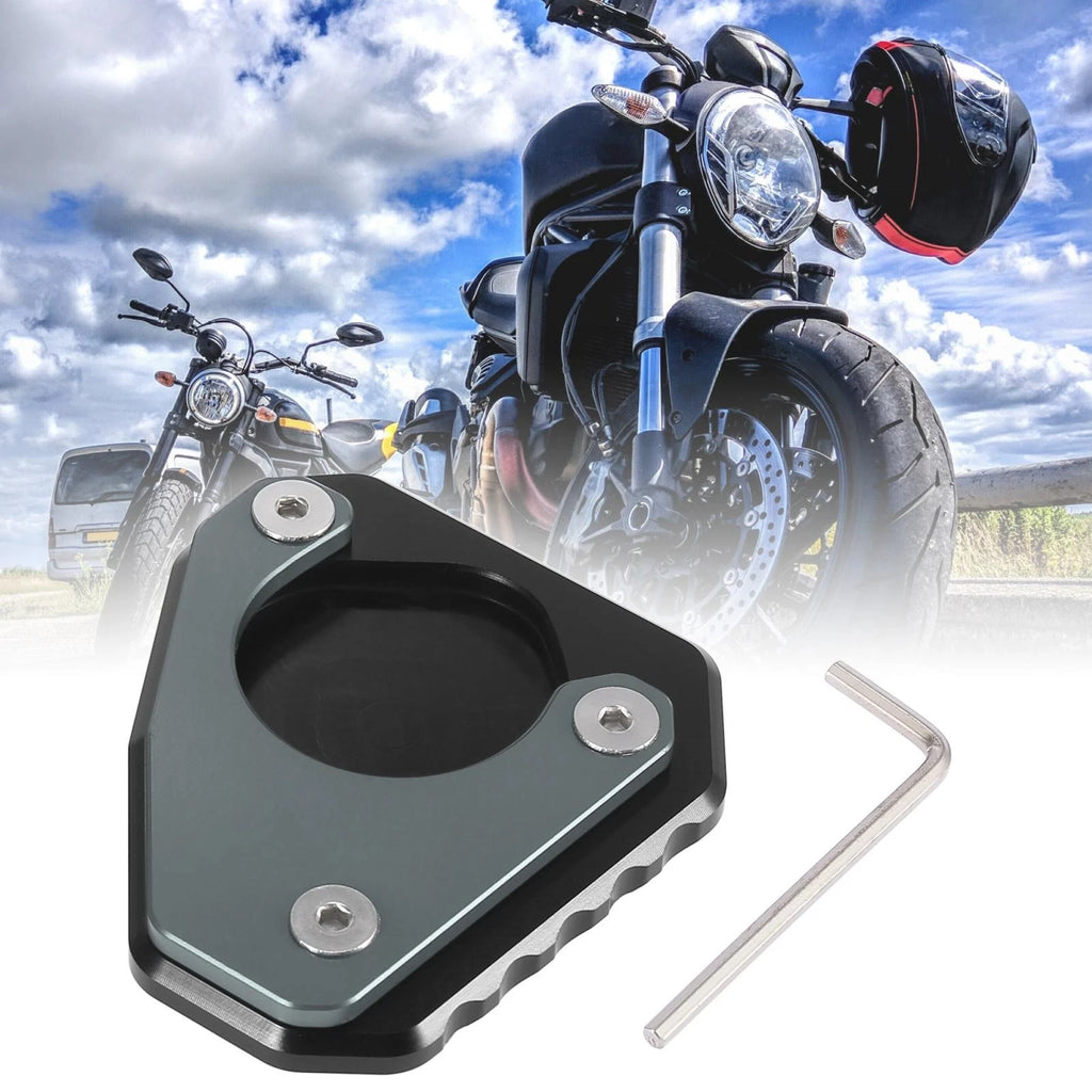Kickstand Pad Foot Plate Parking Side Stand Pad for BMW G310GS (2017–2023)