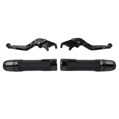 Handlebar Grips Set with Clutch & Brake Levers for Kawasaki ZX14R (2006–2023)