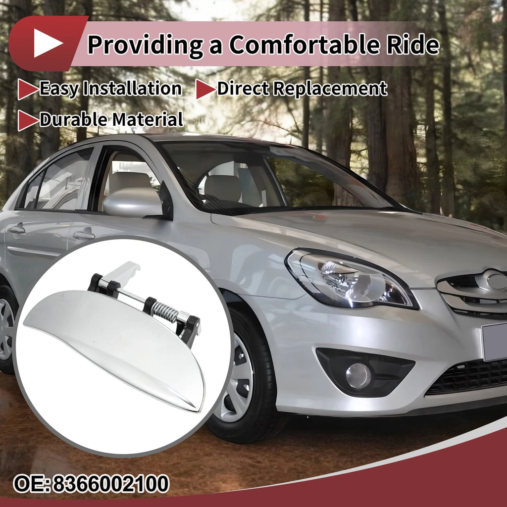 Car Exterior Door Handle Rear Right Replacement for Hyundai Atos (2004–2006)