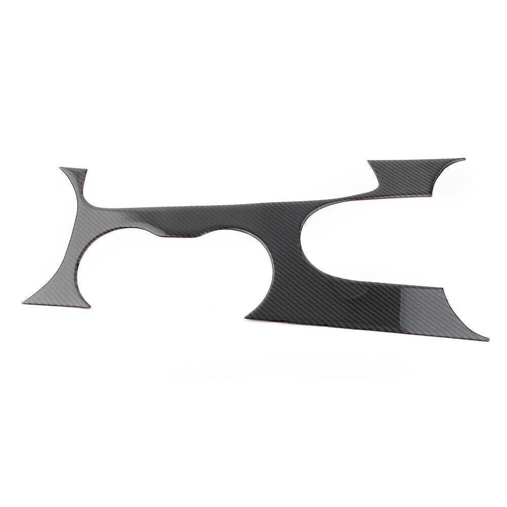 Carbon Fiber Interior Gear Shift Panel Cover Trim for Mustang (2015–2019)