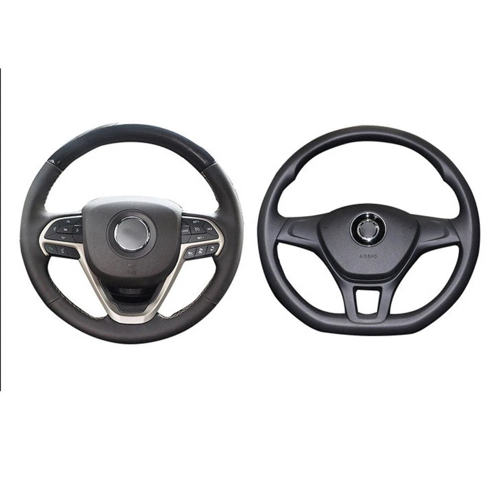 Steering Wheel Cover Grip Cover 1 PC Bohemian Linen Style Cover Elastic