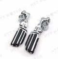 Adjustable Foot Pegs 1" 25mm for Triumph Rocket (Chrome)