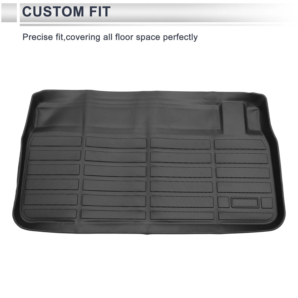 Cargo Liner Rear Trunk Mat for Dodge Grand Caravan (2008–2020) TPE Long