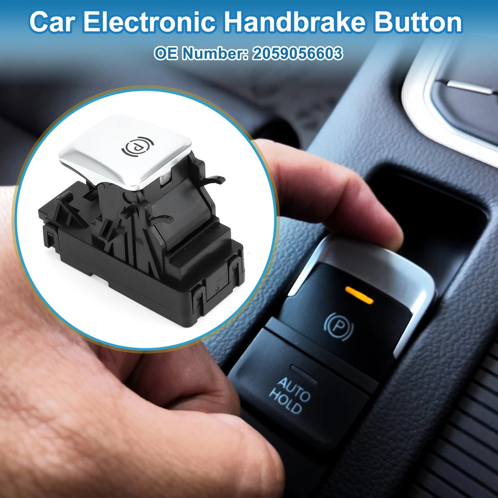Parking Brake Switch Replacement for Mercedes-Benz C Class W205 (2015–2018)