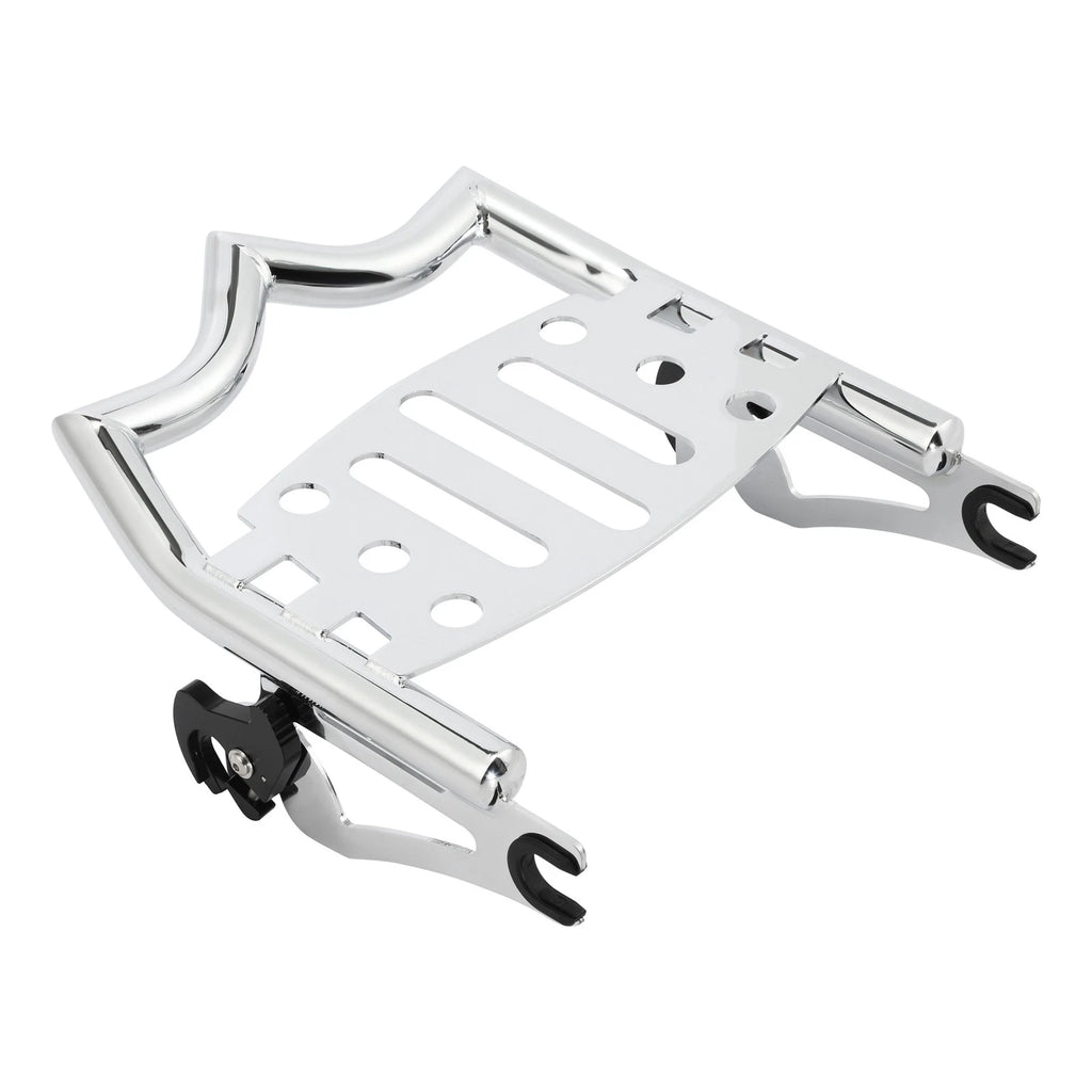 Chrome Detachable Luggage Rack for Harley Electra Glide 2009–2025
