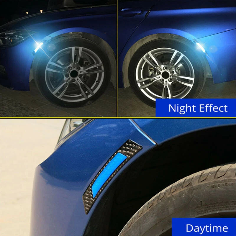 2X Car Door Edge Guard Reflective Sticker Tape for Universal Fit