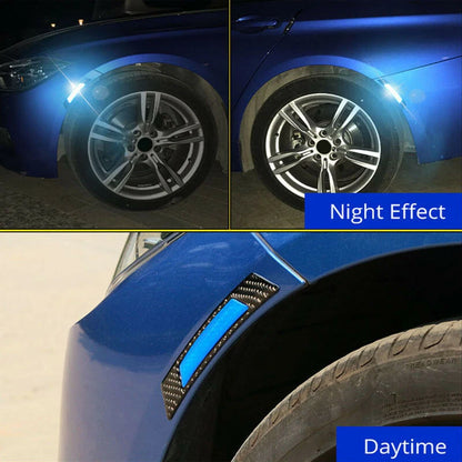 2X Car Door Edge Guard Reflective Sticker Tape for Universal Fit