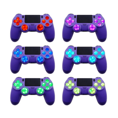 LED D-Pad Analog Thumbsticks Button Kit for PS4 Controller (2013–2023)