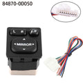 Master Power Mirror Switch for - ABS Plastic, Black