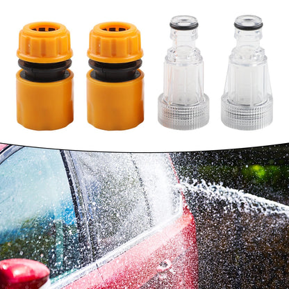 Rubber Faucet Adapters for Car Wash Accessories (Compact Design)