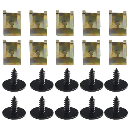 20pcs Fastener Screw Clips 14mm for Truck Car