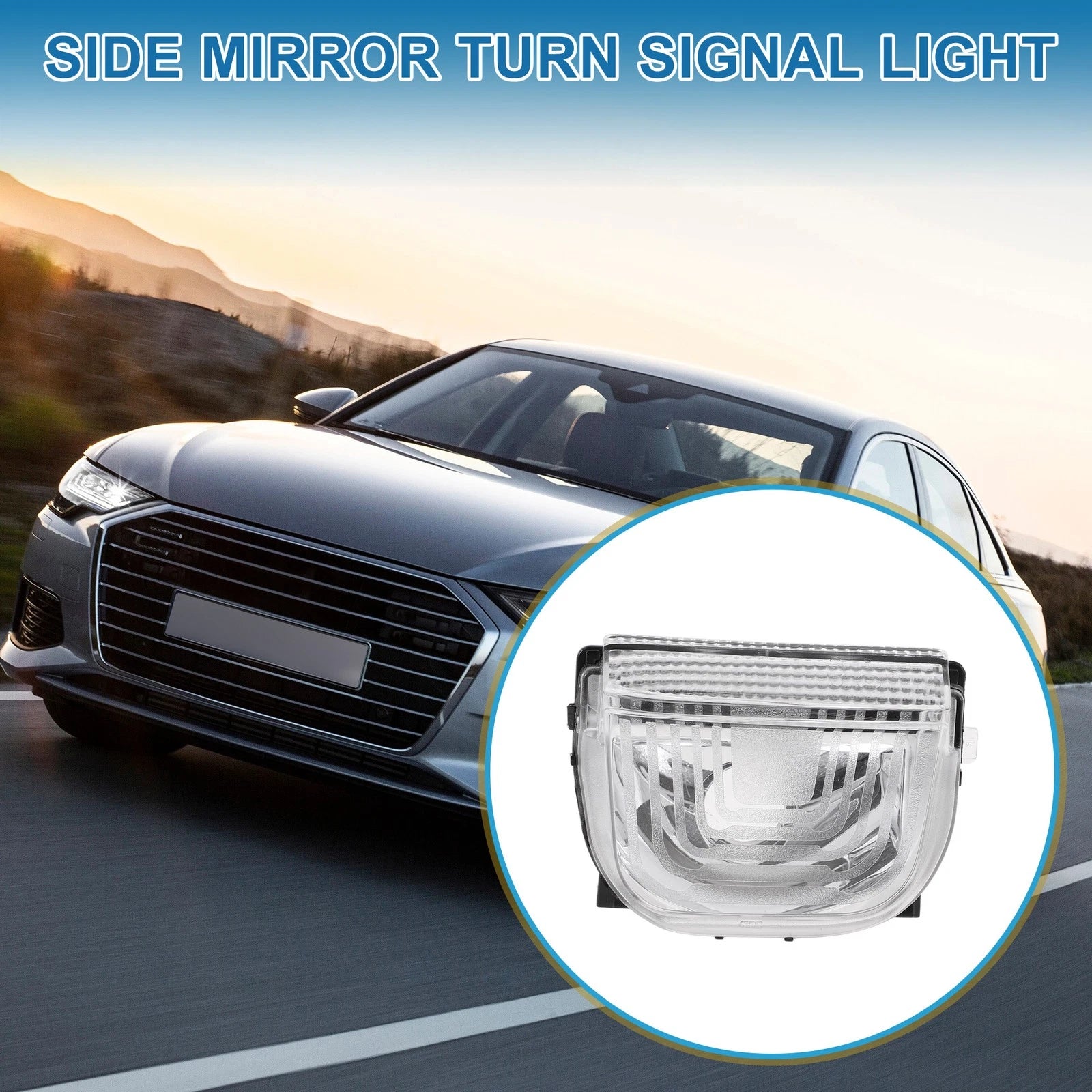 LED Turn Signal Mirror Light Right Replacement for Mercedes-Benz Sprinter (2019–2024)