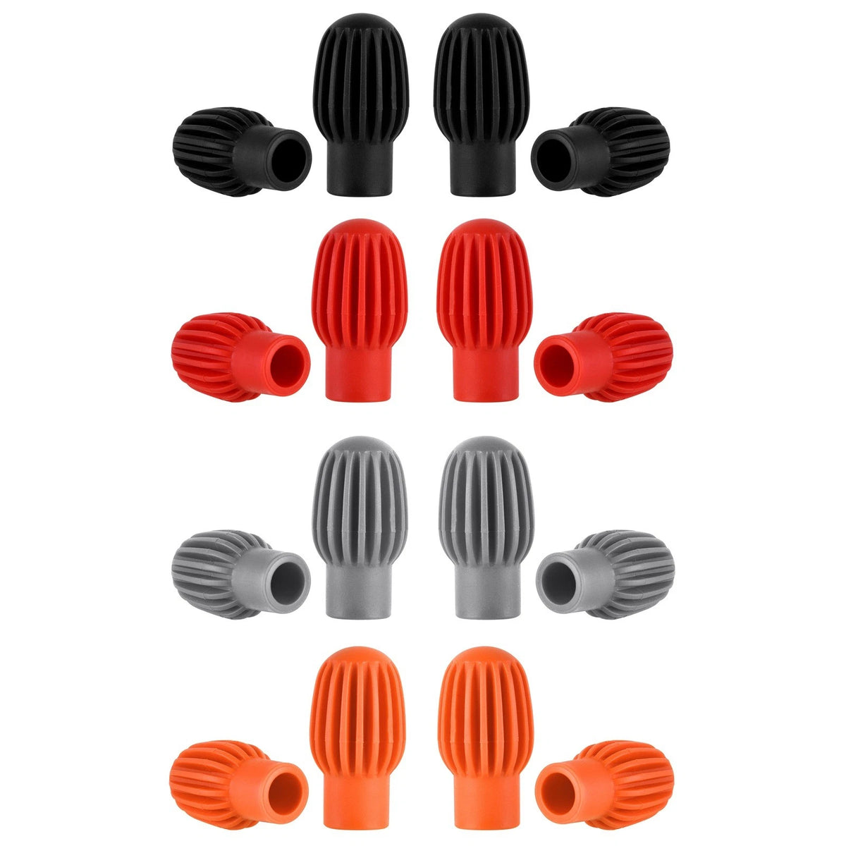 2Pcs Silicone Drumstick Mute Covers for Drumsticks
