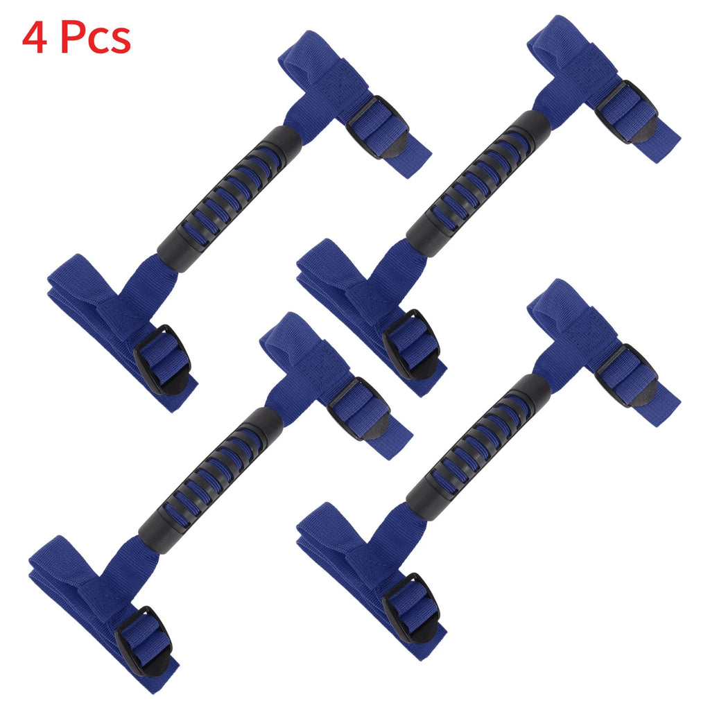 Roll Bar Grab Handles for Jeep Wrangler (1987–2021) Blue