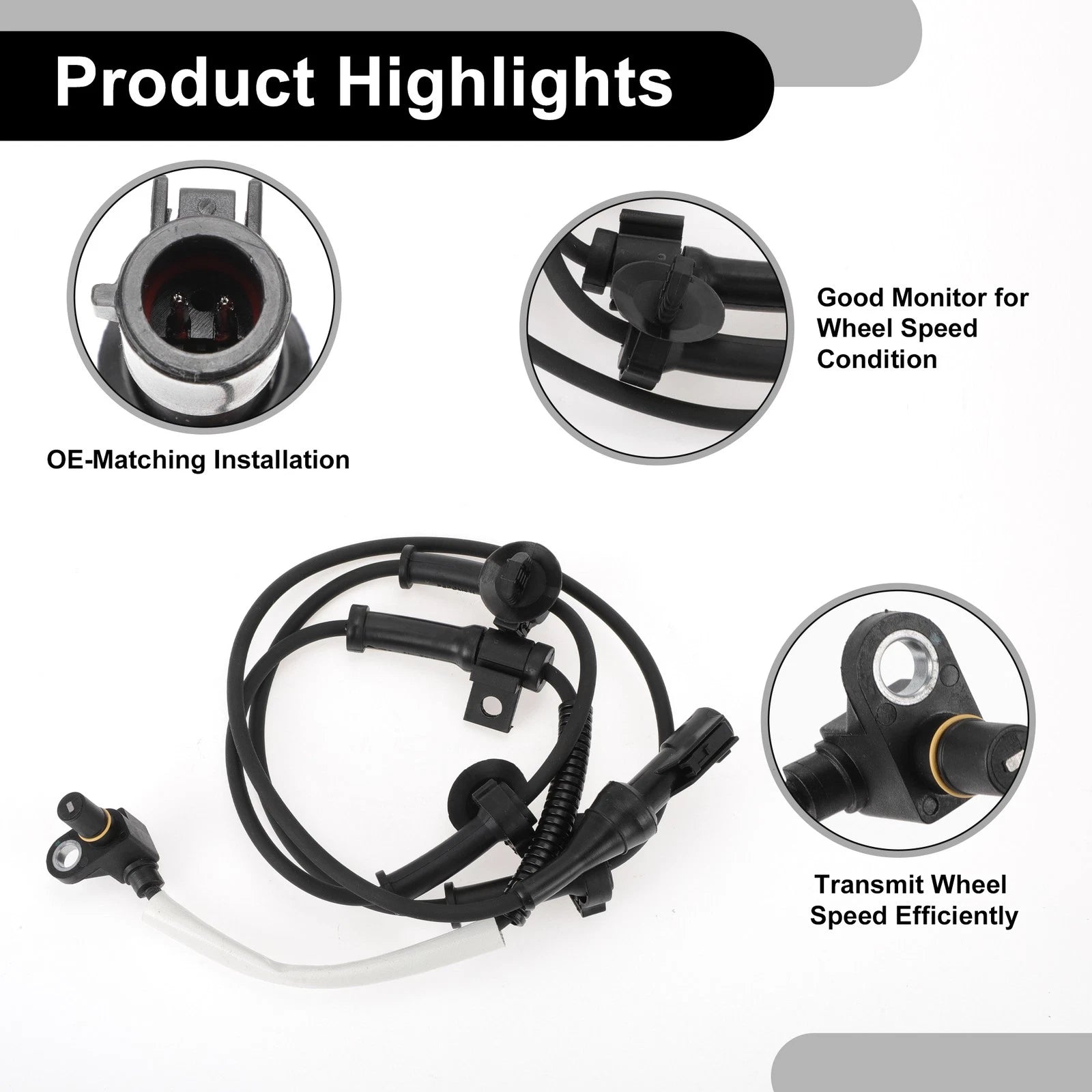 ABS Wheel Speed Sensor Kit No. 1F0043701 for Mazda