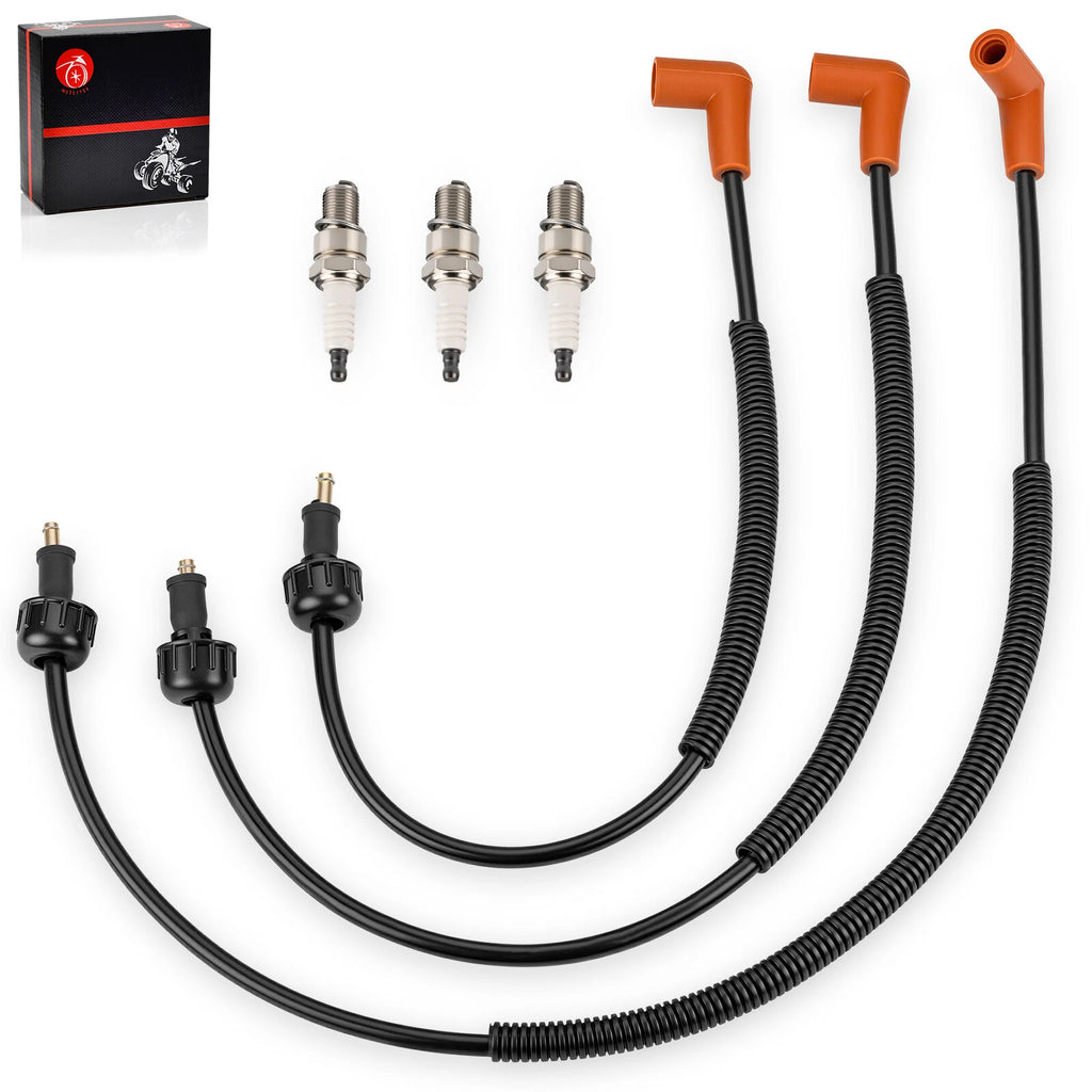 Set of 3 Ignition Coil Wires for Polaris Virage TX Genesis SLTX SLX Pro 1200 (1999–2002)
