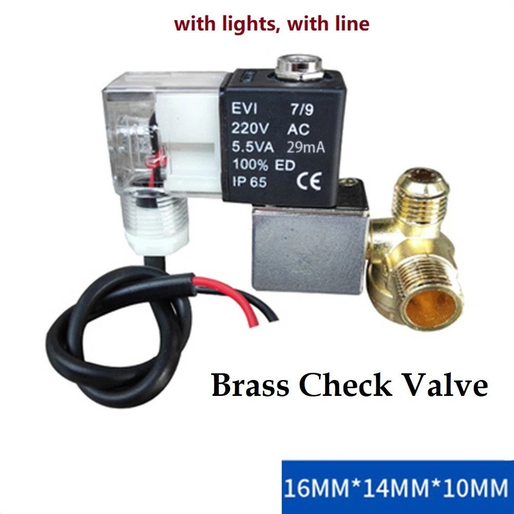 Air Compressor and Pump Kit with LED Light for Universal Use