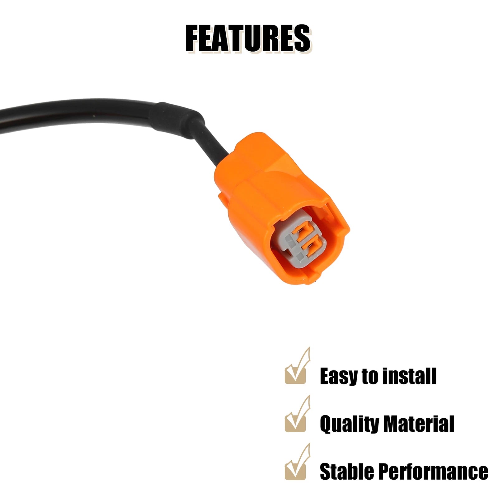 Front Right ABS Sensor No. 57450SLNA01 for Honda Fit (2007–2008)