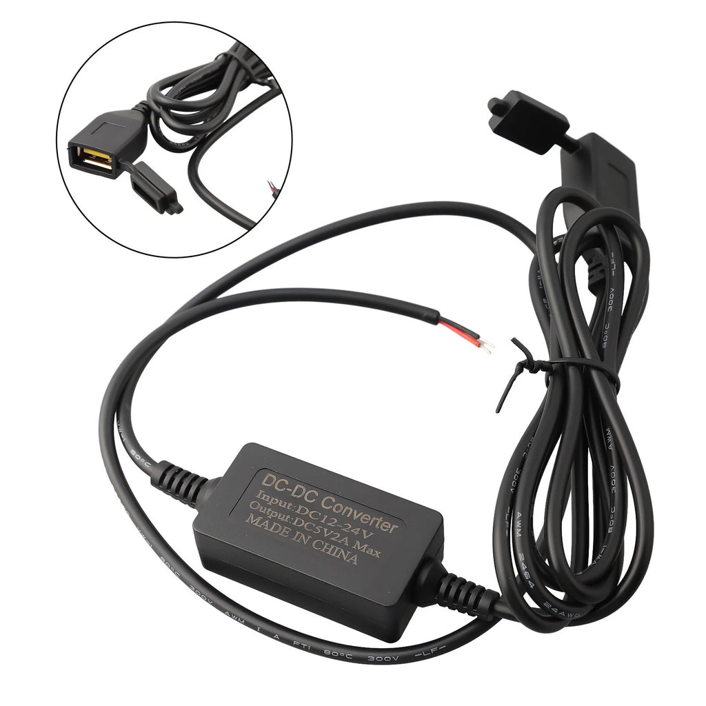 Waterproof USB Socket Charger for Motorcycle (Smart Phone GPS)