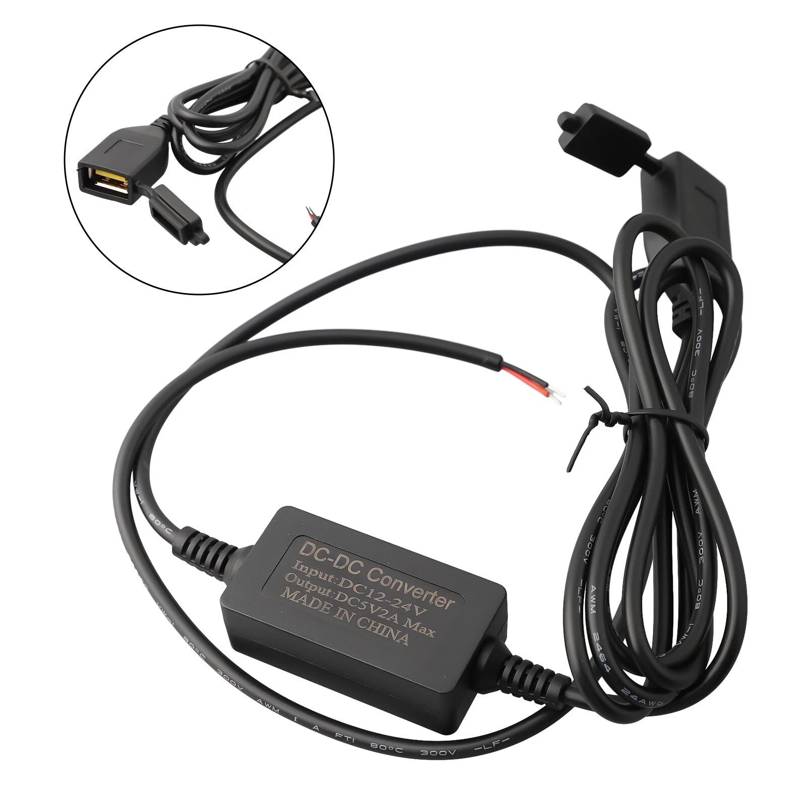 Waterproof USB Socket Charger for Motorcycle (Smart Phone GPS)