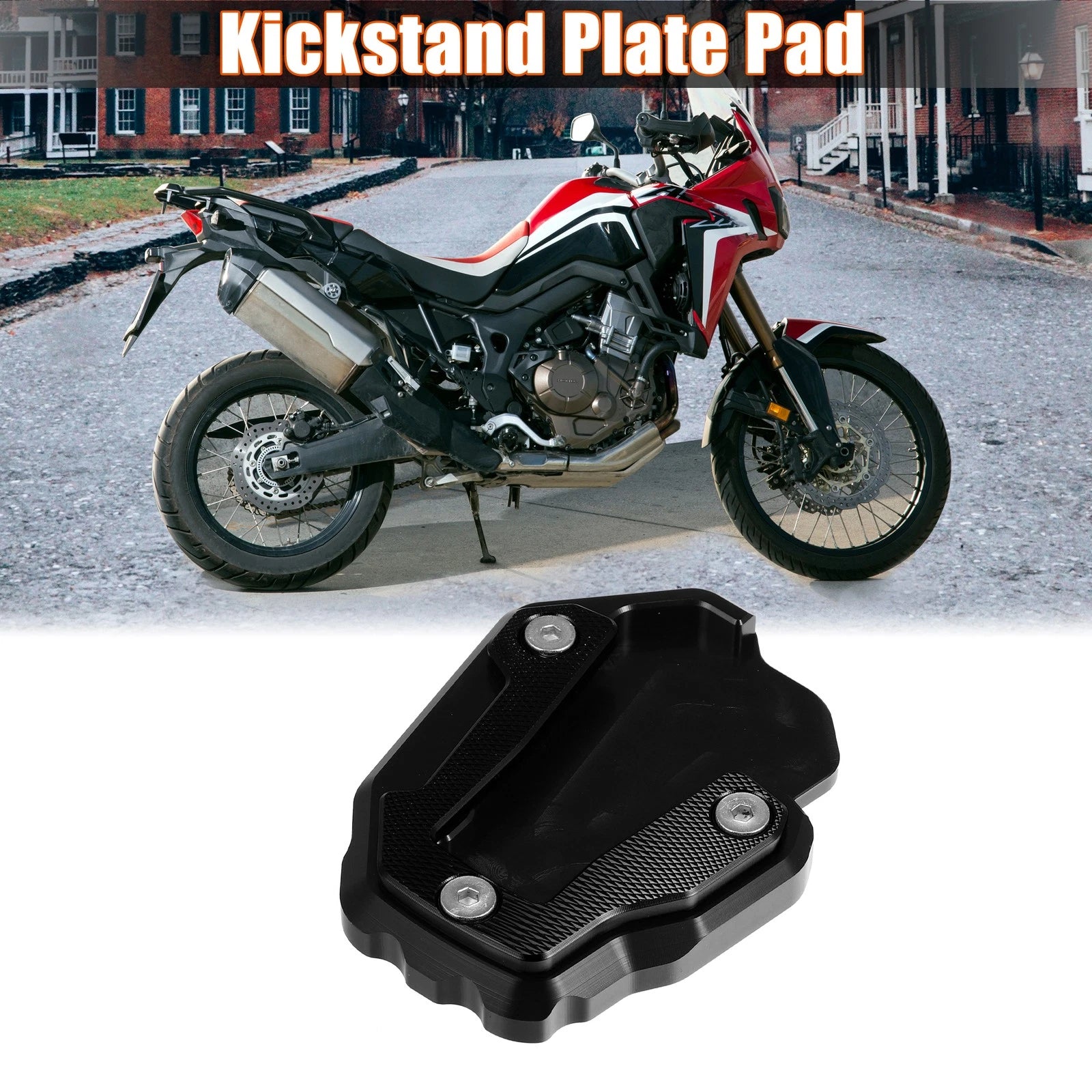 Side Stand Kickstand Plate Pad Base Replacement for Honda CRF1000L (2017–2020)