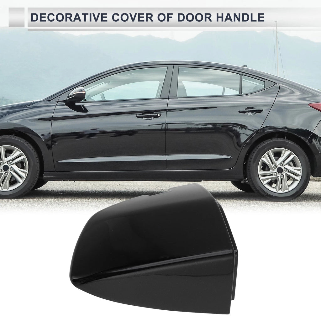 Front Left Door Handle Lock Cylinder Cover Replacement for Volkswagen Sagitta (2019–2021) Black
