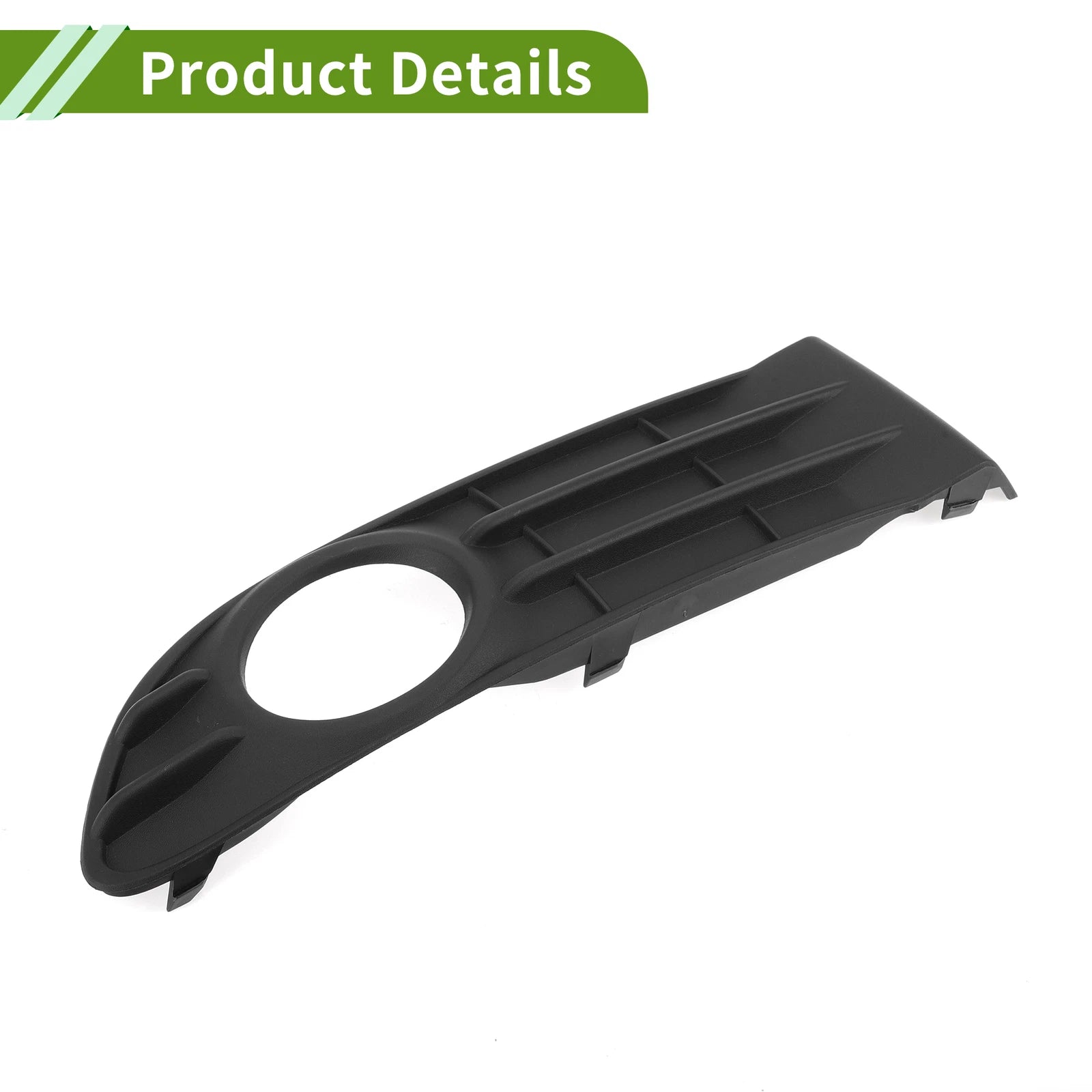 Fog Light Grill for Volvo S40 (2007–2012) No. 30744920 Black