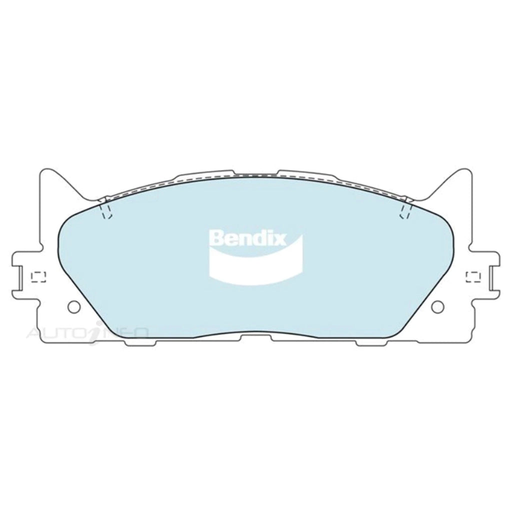 Front Bendix Disc Brake Pads for Toyota Camry (2010–2017)