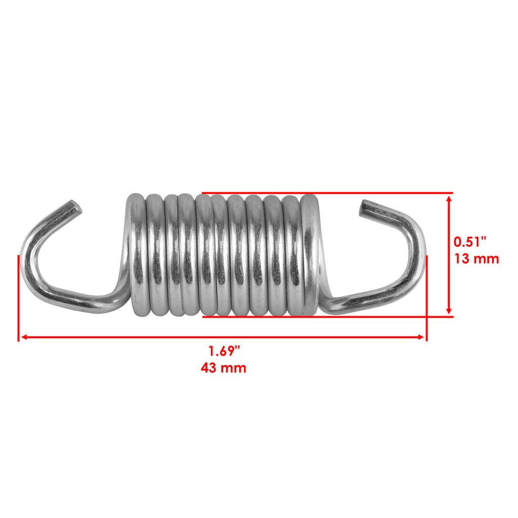 Exhaust Gaskets and Springs Kit for Arctic Cat EXT 550 (1991–1993)