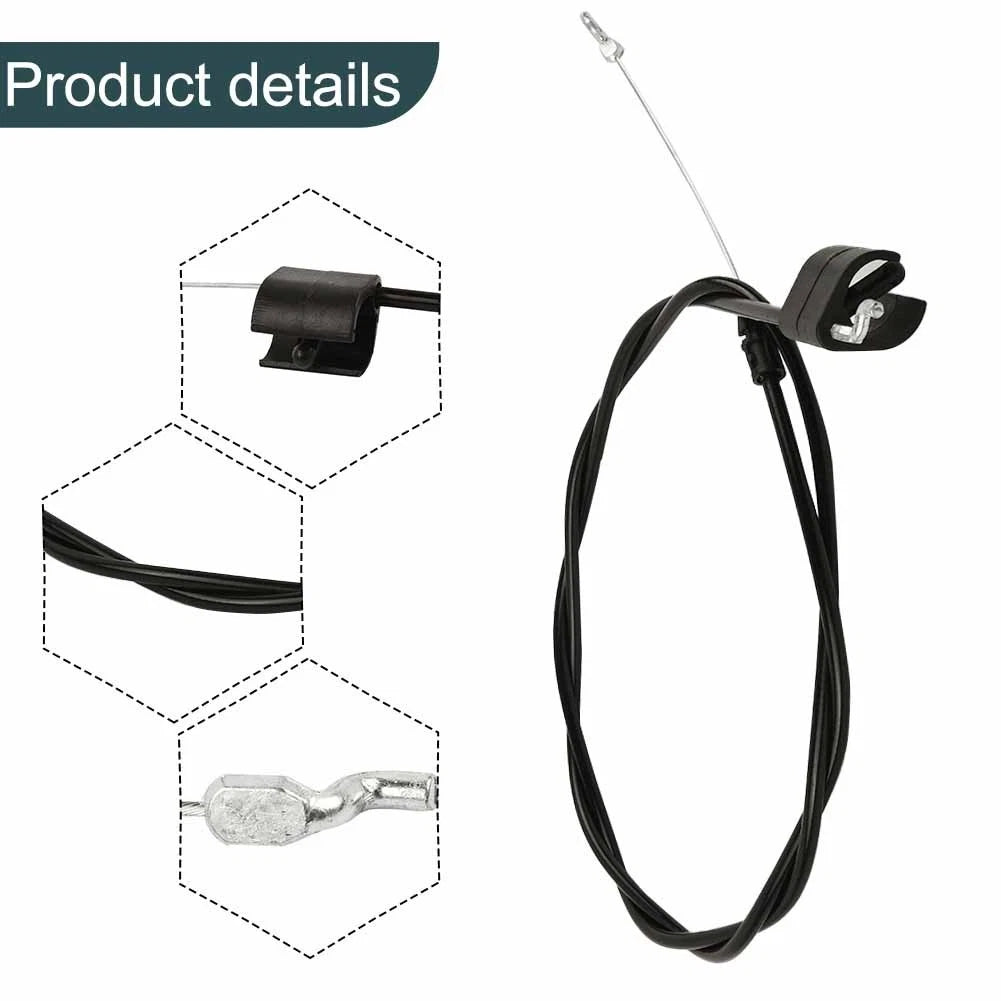 Control Cable for Lawn Mower (Self-propelled, 52-1/2" Z-bend)