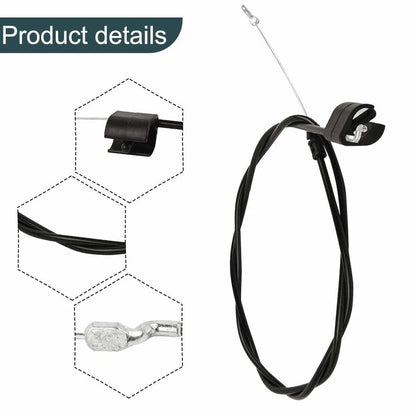 Control Cable for Lawn Mower (Self-propelled, 52-1/2" Z-bend)