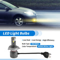 H4/9003 LED Light Bulbs for Auto (6000K Cold White)