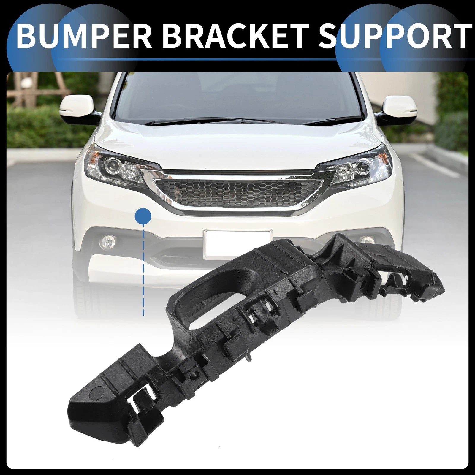 Right Front Bumper Retainer Bracket Replacement for Hyundai Tucson (2022–2023)