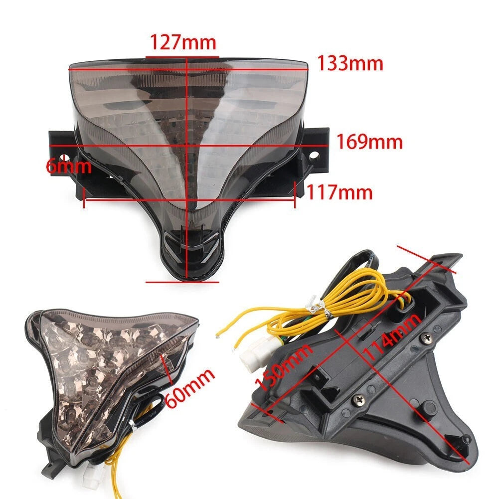 LED Tail Light with Integrated Turn Signal for Yamaha YZFR1 (2009–2014)