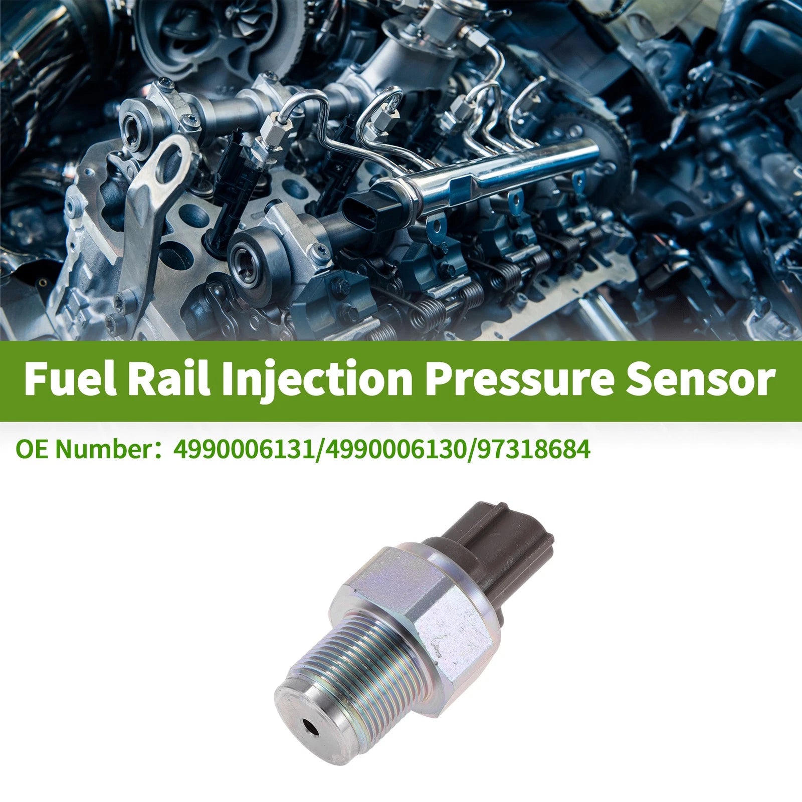 Fuel Injection Pressure Sensor for Isuzu Truck (2011–2020) Heavy Duty Replacement