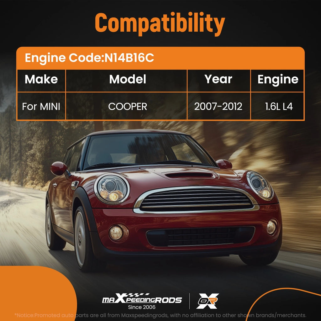 Timing Chain Kit for MINI Cooper (2007–2012) 1.6L DOHC Turbo N14B16C
