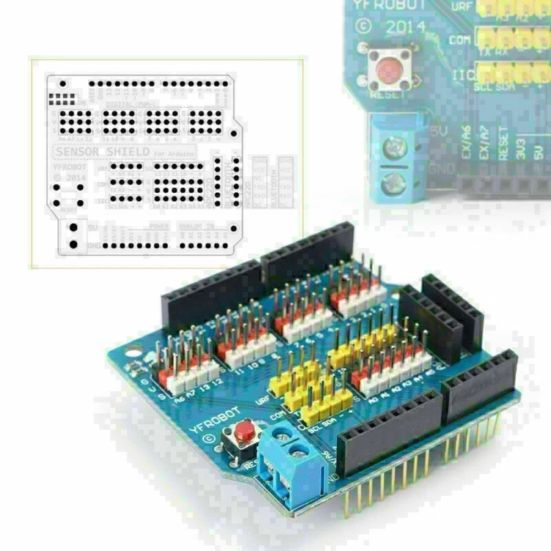 V5.0 Sensor Shield for Arduino UNO R3 (2011–2023)