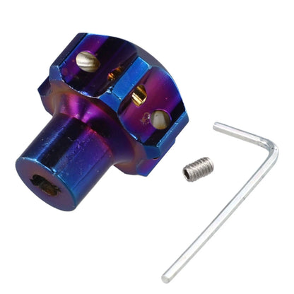 CNC Modified Burnt Titanium Key Head for Motorcycle